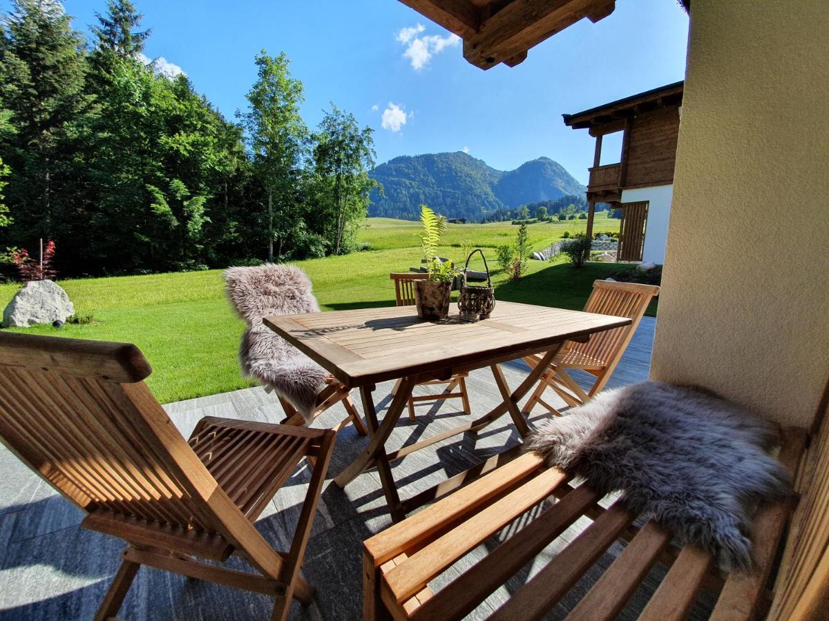 Zeitfrei Chalet Apartments Fieberbrunn Dış mekan fotoğraf